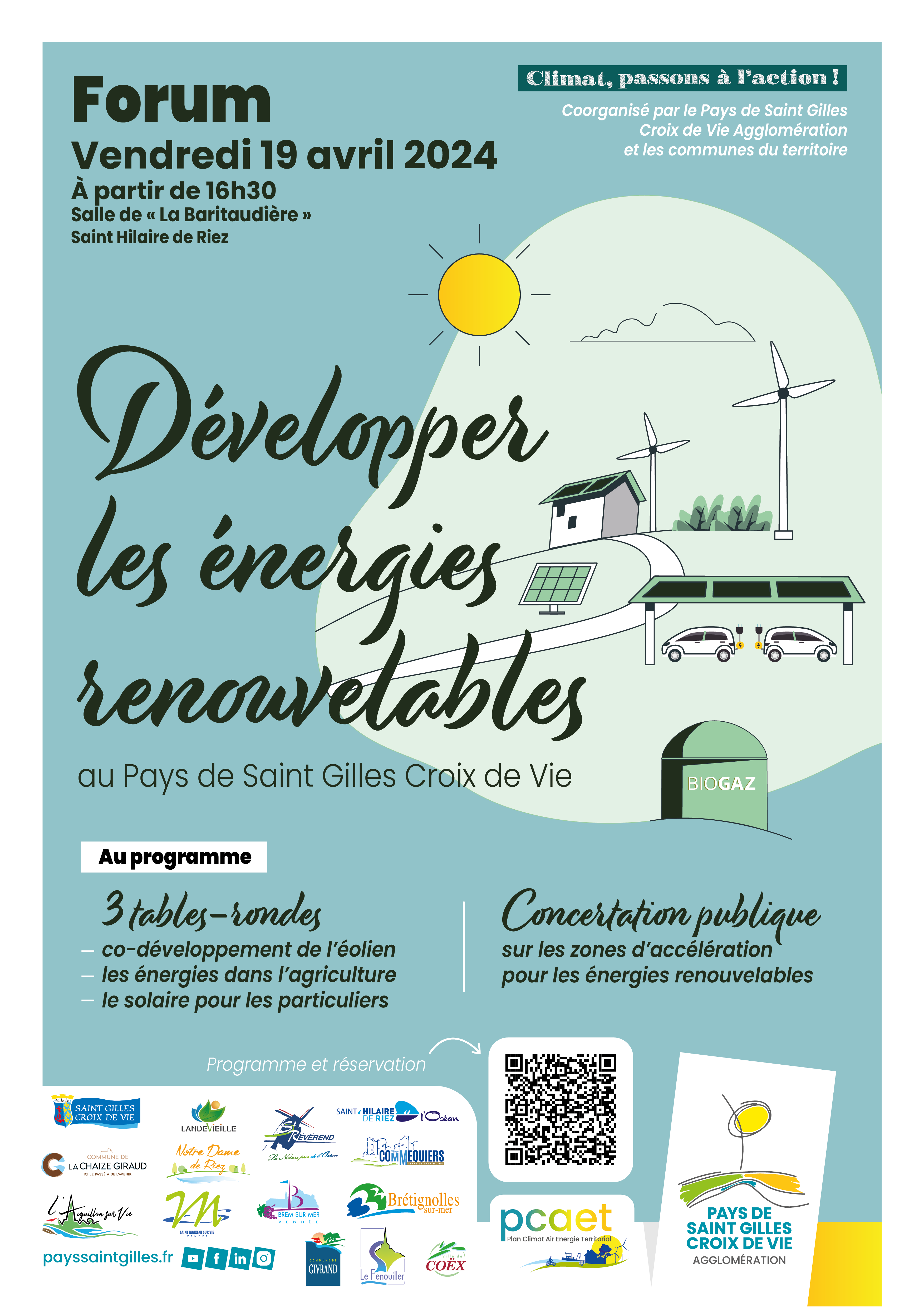Forum des énergies renouvelables au Pays de Saint Gilles Croix de Vie